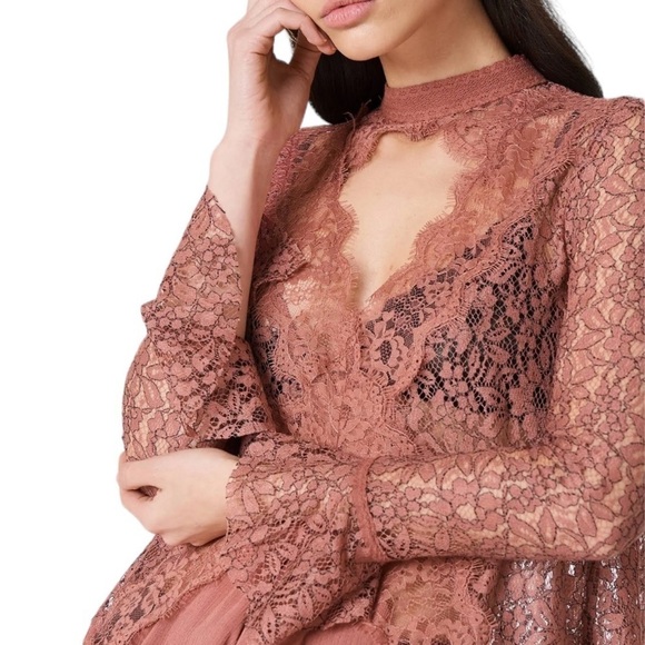 Free People New Tell Tunic In Dusty Mauve - Picture 4 of 15